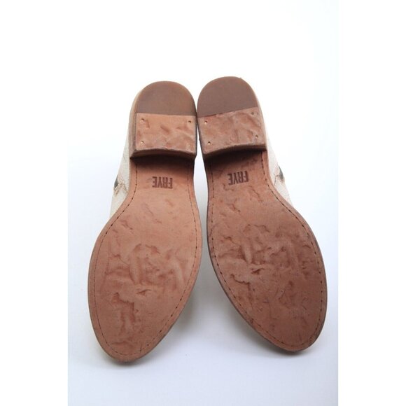 FRYE Carson Piping Bootie zip Up ankle boots leather womens shoes sz 6 B - Picture 12 of 15